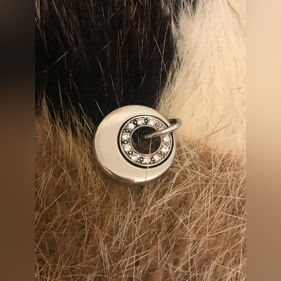 ELLE 925 Silver Pendant • diameter: 1” - Picture 4 of 9